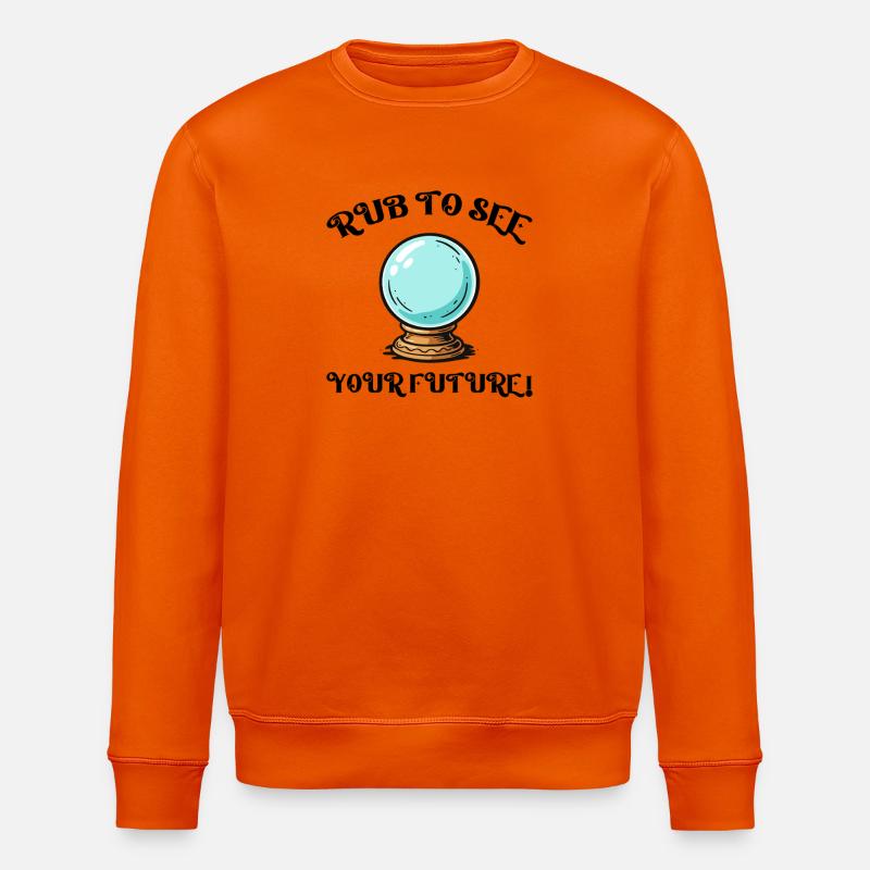 Boule de cristal - Sweat bio ROLLER Stanley/Stella Unisexe - orange profond