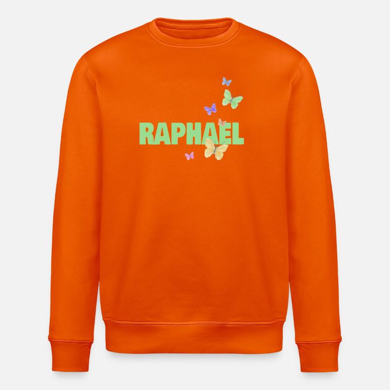 Raphael - Stanley/Stella ROLLER Unisex Organic Sweatshirt - bright orange