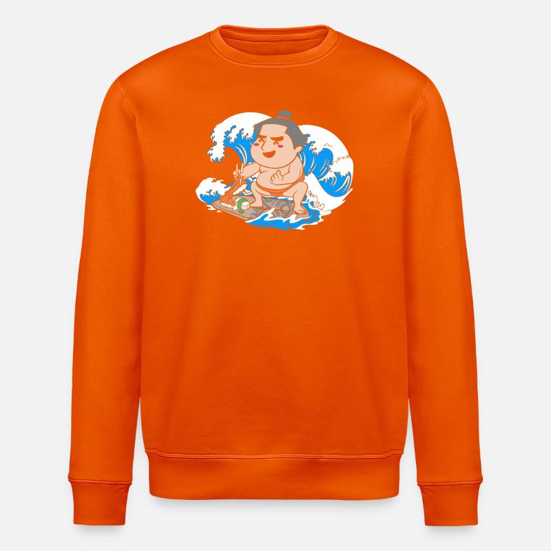 Sumo - Stanley/Stella Unisex Bio-Sweatshirt ROLLER - Tieforange