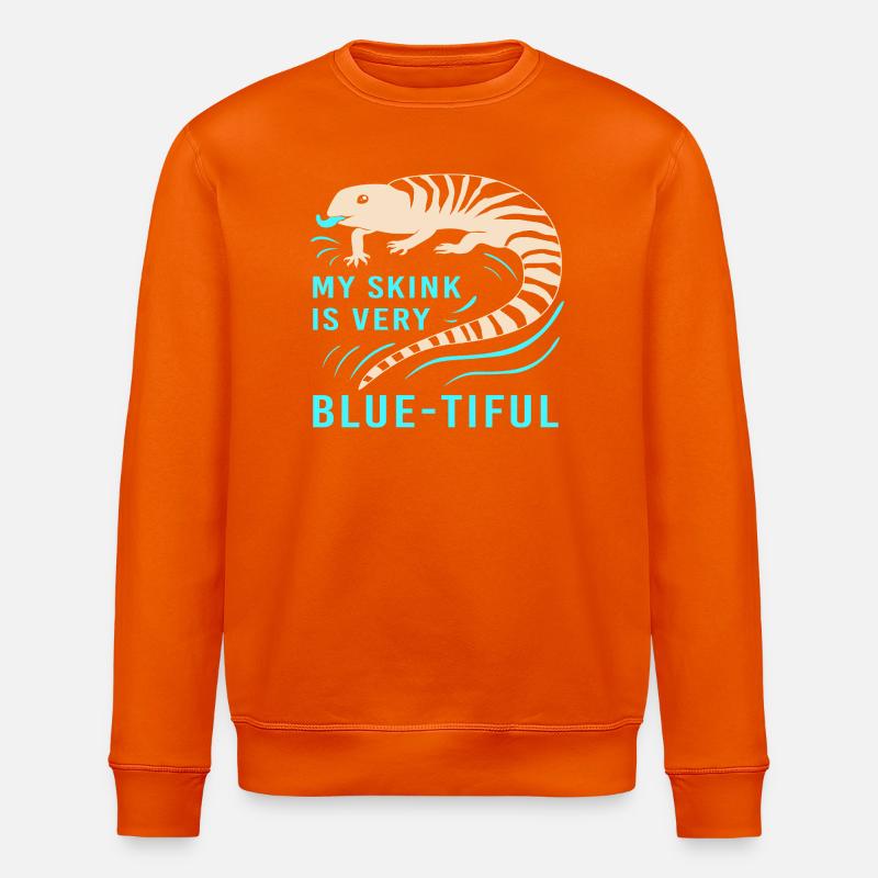 Eidechse - Stanley/Stella Unisex Bio-Sweatshirt ROLLER - Tieforange