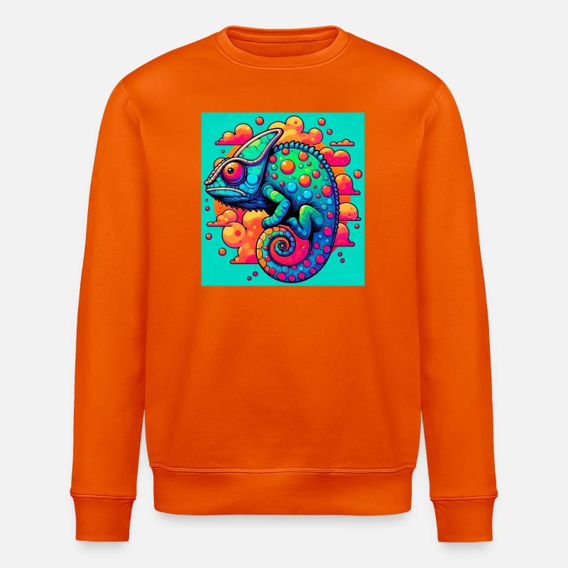 Chamäleon - Stanley/Stella Unisex Bio-Sweatshirt ROLLER - Tieforange