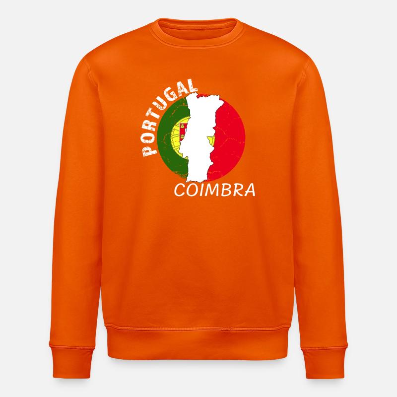 Coimbra - Sweat bio ROLLER Stanley/Stella Unisexe - orange profond