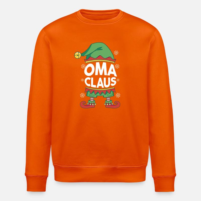 Noël Mère Mère Noël - Sweat bio ROLLER Stanley/Stella Unisexe - orange profond