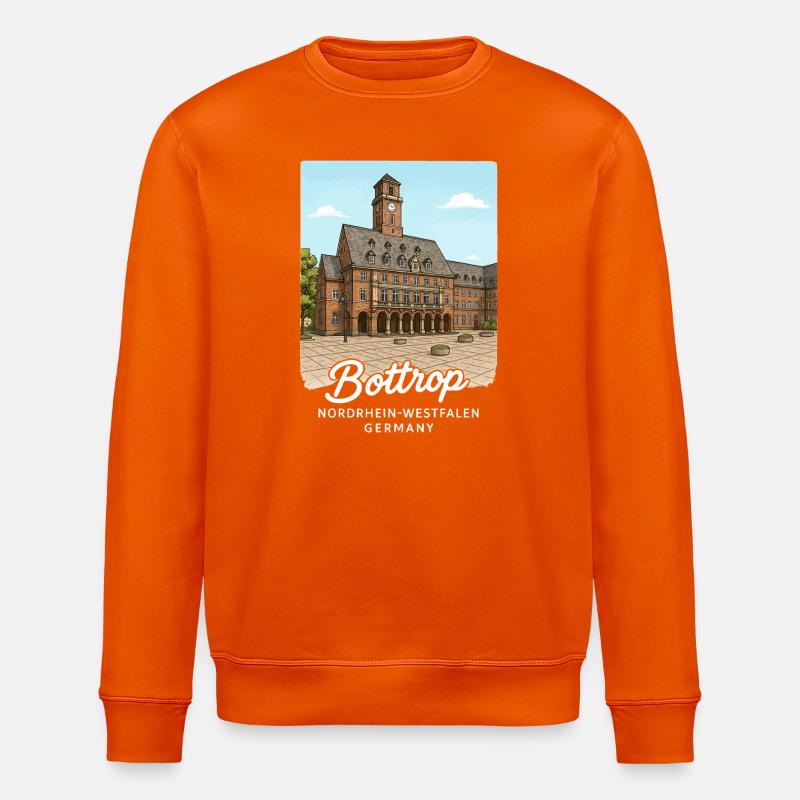 Bottrop - Sweat bio ROLLER Stanley/Stella Unisexe - orange profond