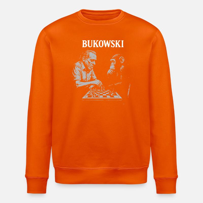 Bukowski Schachduo - Stanley/Stella Unisex Bio-Sweatshirt ROLLER - Tieforange