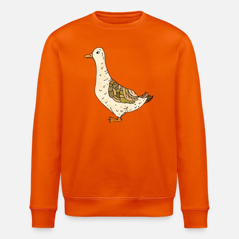 Ente - Stanley/Stella Unisex Bio-Sweatshirt ROLLER - Tieforange