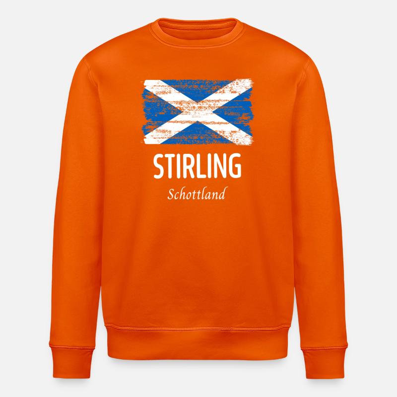 Stirling - Stanley/Stella Unisex Bio-Sweatshirt ROLLER - Tieforange