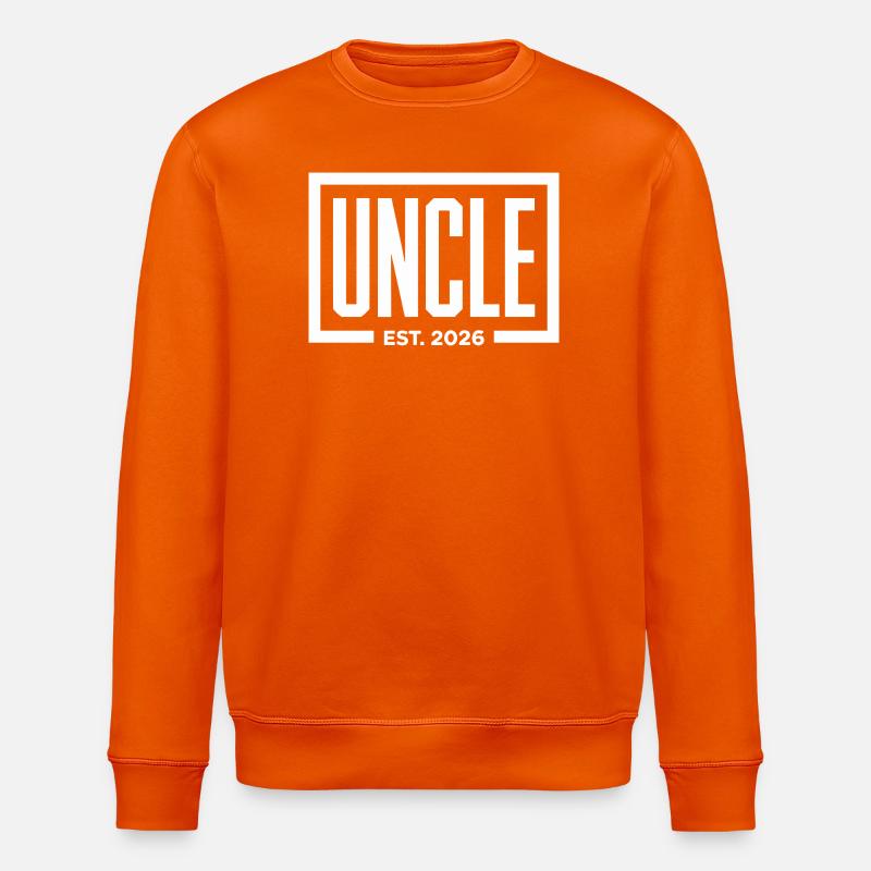 Uncle Est. 2026 Logo - Stanley/Stella Unisex Bio-Sweatshirt ROLLER - Tieforange
