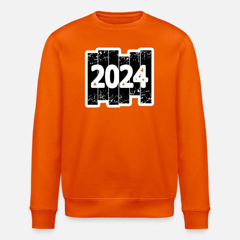2024 - Stanley/Stella Unisex Bio-Sweatshirt ROLLER - Tieforange