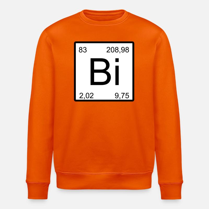 Bi Element MinimalMotiv - Stanley/Stella Unisex Bio-Sweatshirt ROLLER - Tieforange