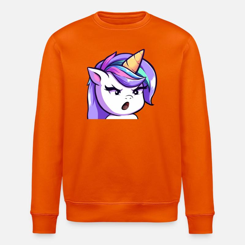 Lya hä - Stanley/Stella Unisex Bio-Sweatshirt ROLLER - Tieforange