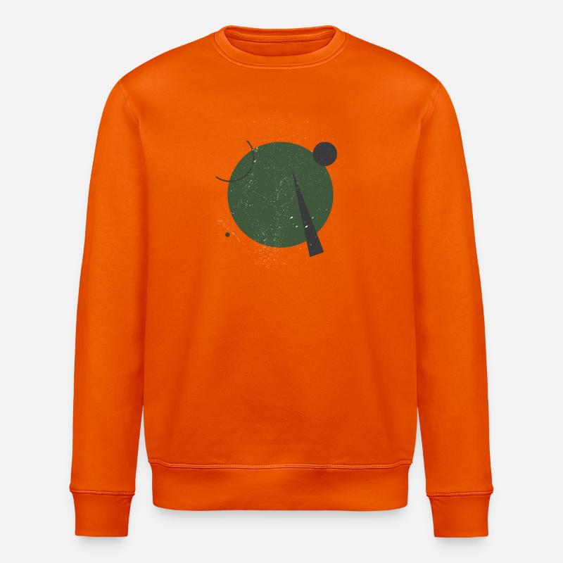 Trendige Formen - Stanley/Stella Unisex Bio-Sweatshirt ROLLER - Tieforange