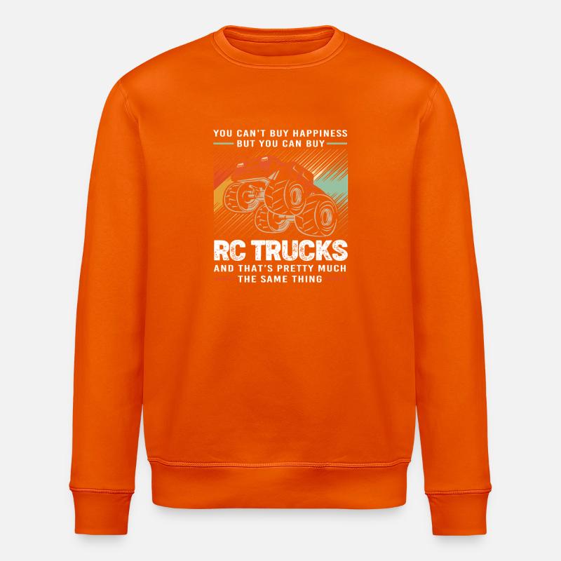 Spielzeugauto RC Car - Stanley/Stella Unisex Bio-Sweatshirt ROLLER - Tieforange