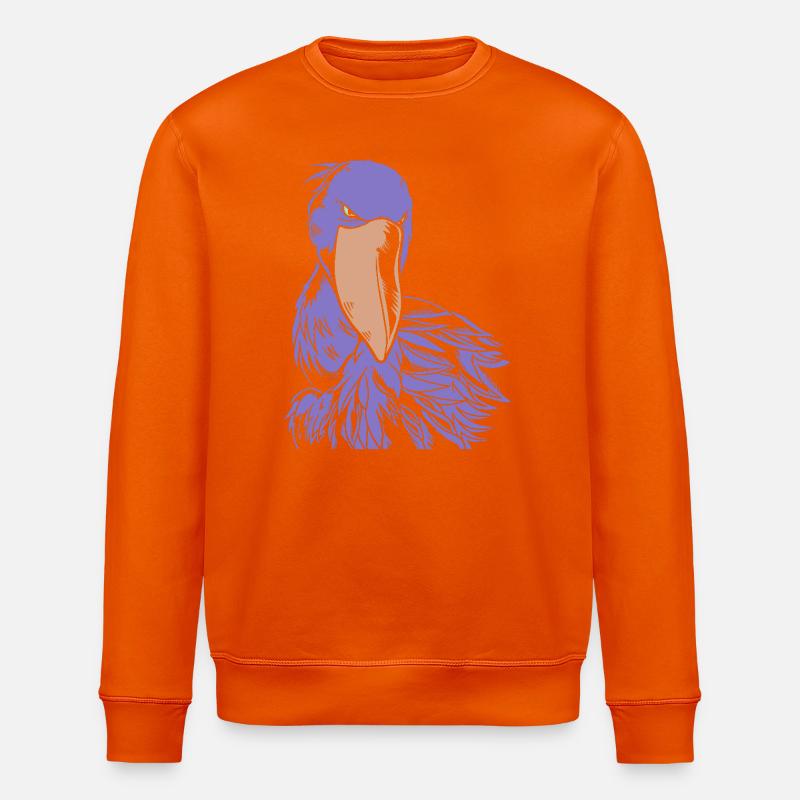 Bec-bec - Sweat bio ROLLER Stanley/Stella Unisexe - orange profond