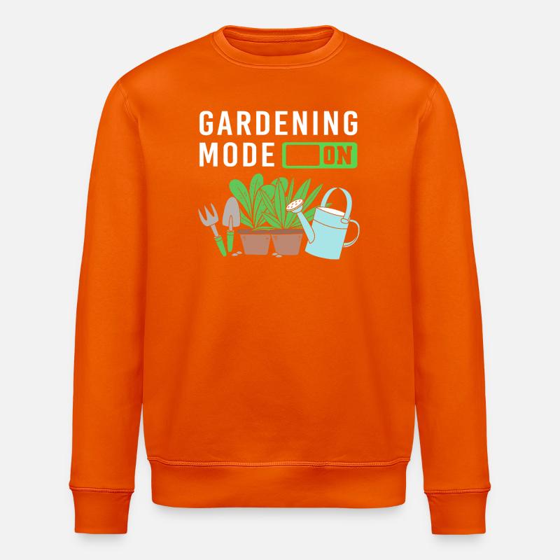 Cadeau de compost de vers - Sweat bio ROLLER Stanley/Stella Unisexe - orange profond