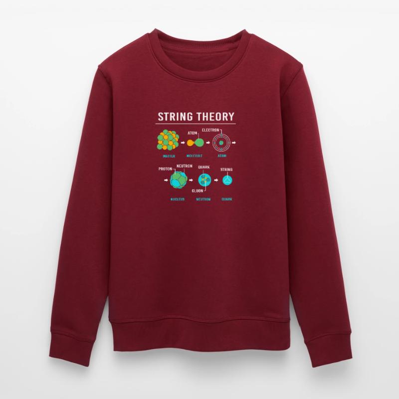 Quantum Physics Quantum Physics Quantum Leap Stanley/Stella ROLLER Unisex Organic Sweatshirt