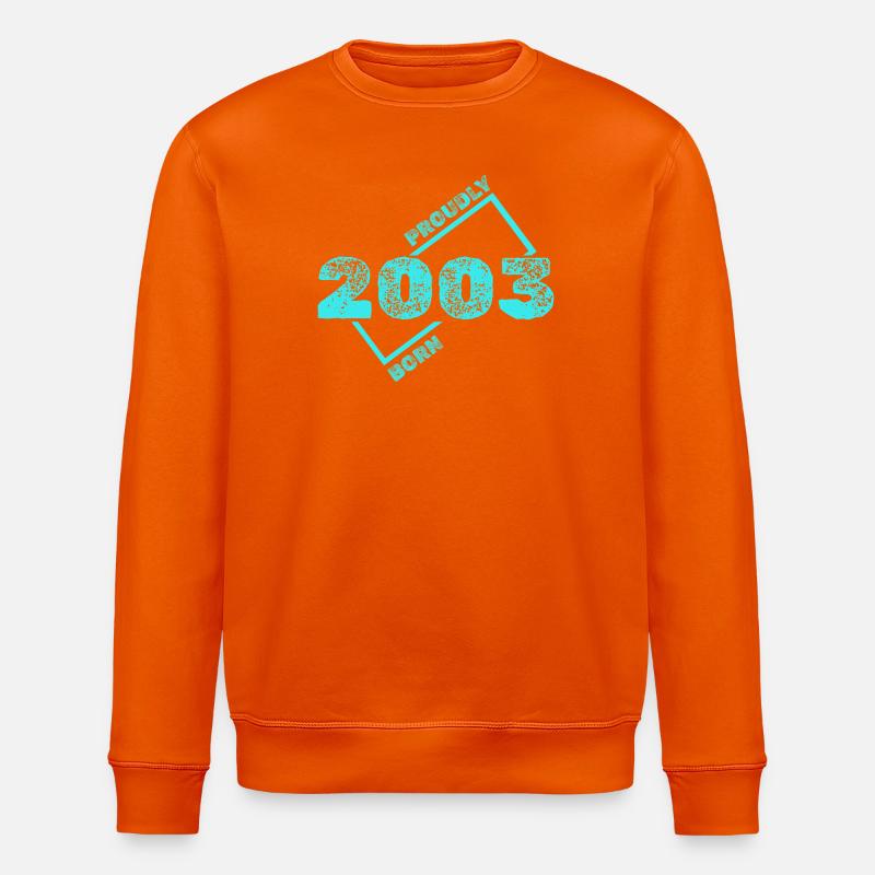 2003 - Sweat bio ROLLER Stanley/Stella Unisexe - orange profond
