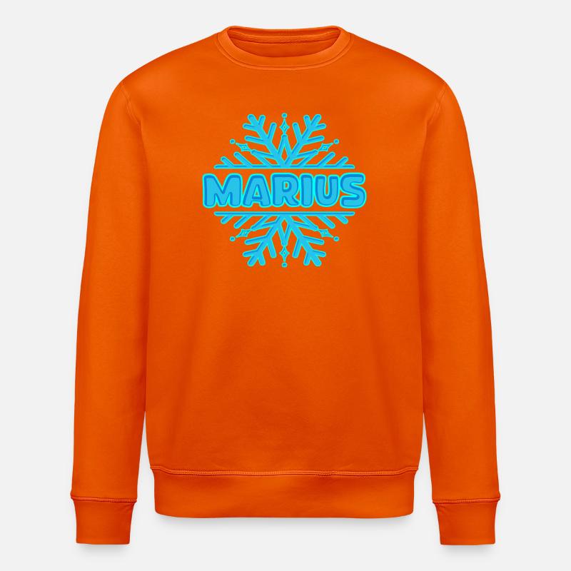 Marius - Stanley/Stella ROLLER Unisex Organic Sweatshirt - bright orange