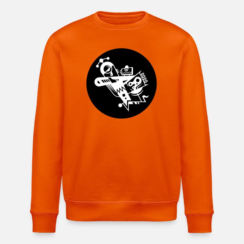 Fragment 81 - Sweat bio ROLLER Stanley/Stella Unisexe - orange profond