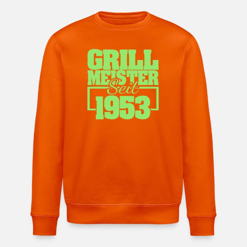 1953 - Stanley/Stella Unisex Bio-Sweatshirt ROLLER - Tieforange