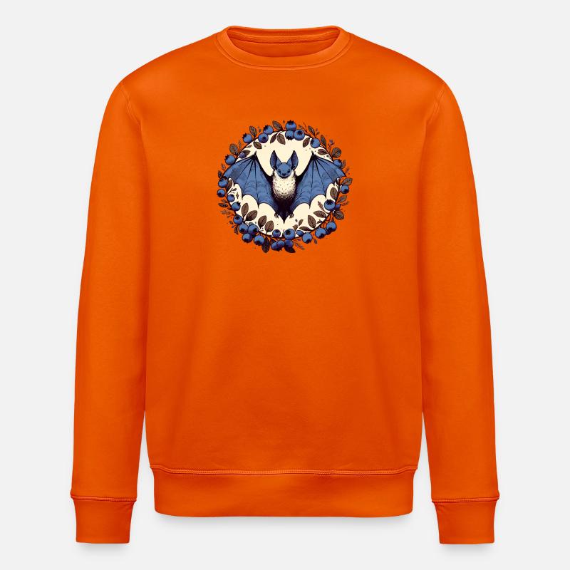 Blue Bat Moonberry Circle - Stanley/Stella Unisex Bio-Sweatshirt ROLLER - Tieforange