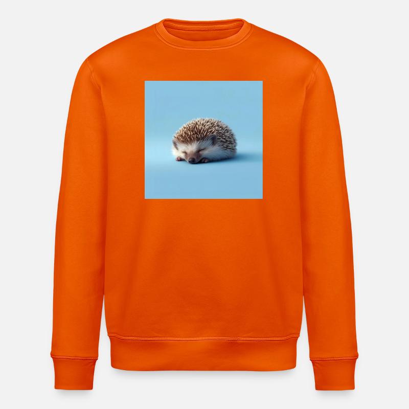 Hérisson Bleu Endormi - Sweat bio ROLLER Stanley/Stella Unisexe - orange profond