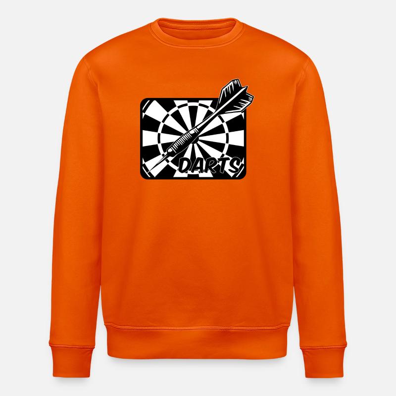 Fléchettes, fléchettes, fléchettes - Sweat bio ROLLER Stanley/Stella Unisexe - orange profond