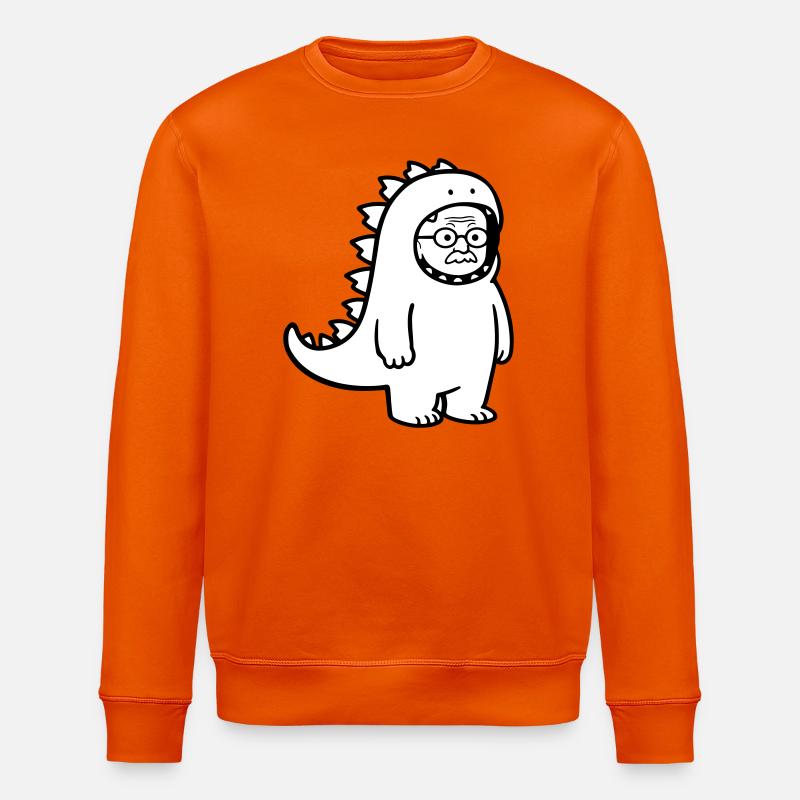 Karnevalmuffel Opa - Sweat bio ROLLER Stanley/Stella Unisexe - orange profond