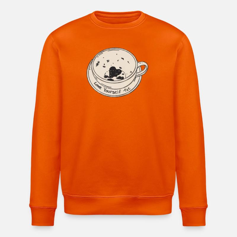 Love Yourself 1st - Stanley/Stella Unisex Bio-Sweatshirt ROLLER - Tieforange