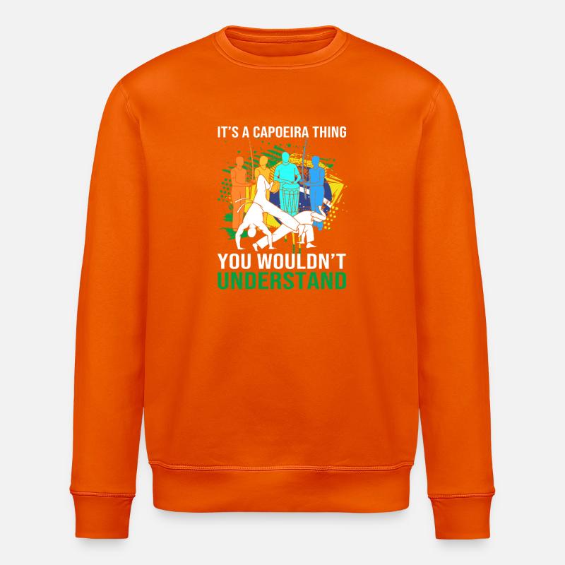 Capoeira - Stanley/Stella Unisex Bio-Sweatshirt ROLLER - Tieforange