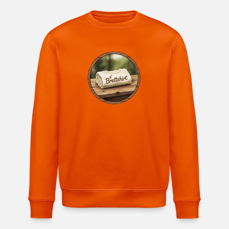 s' Brettshirt - Stanley/Stella Unisex Bio-Sweatshirt ROLLER - Tieforange