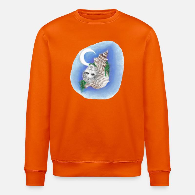 04. Erinnererseele - Stanley/Stella Unisex Bio-Sweatshirt ROLLER - Tieforange