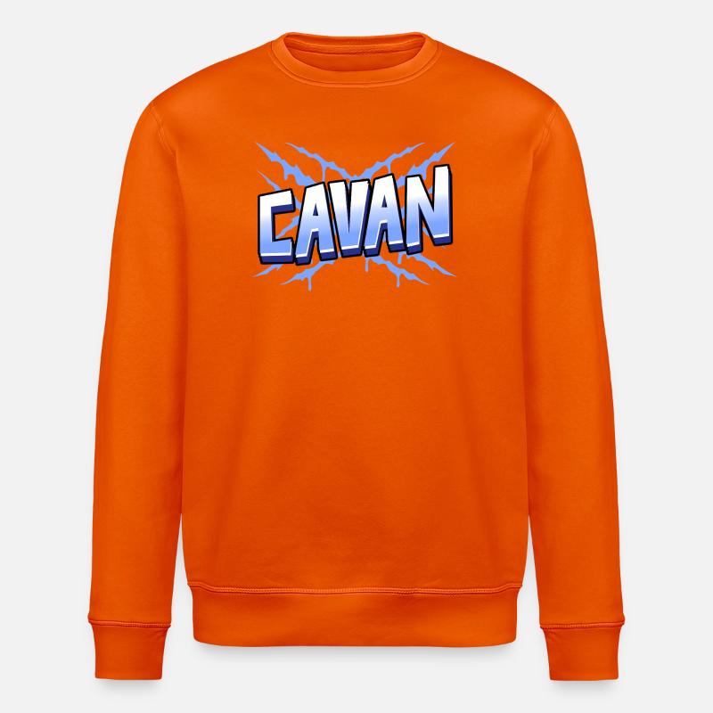 Comté de Cavan, Irlande - Sweat bio ROLLER Stanley/Stella Unisexe - orange profond