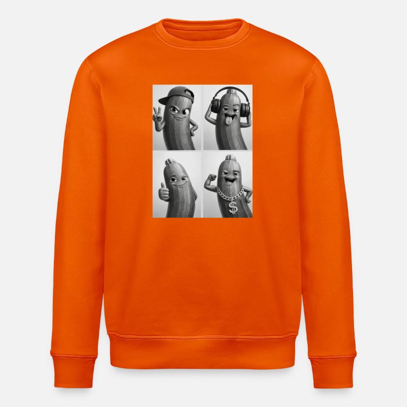 Zucchini - Stanley/Stella Unisex Bio-Sweatshirt ROLLER - Tieforange