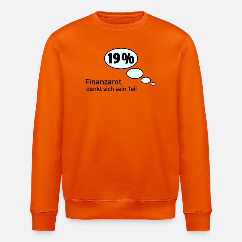 denkt sich sein Teil - Stanley/Stella Unisex Bio-Sweatshirt ROLLER - Tieforange