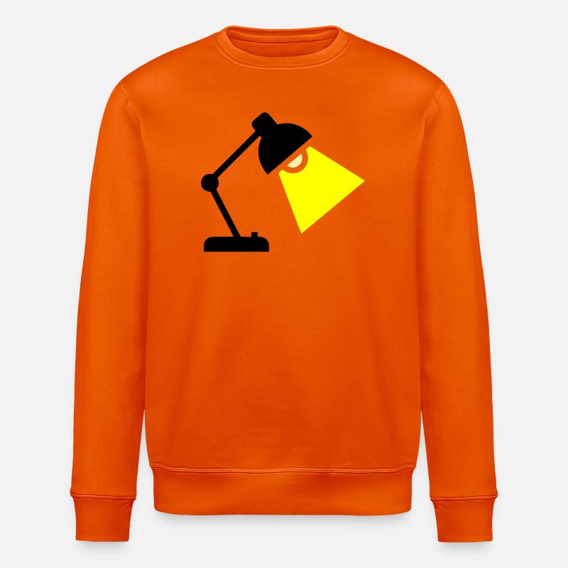 Schreibtischlampe Licht Idee - Stanley/Stella Unisex Bio-Sweatshirt ROLLER - Tieforange