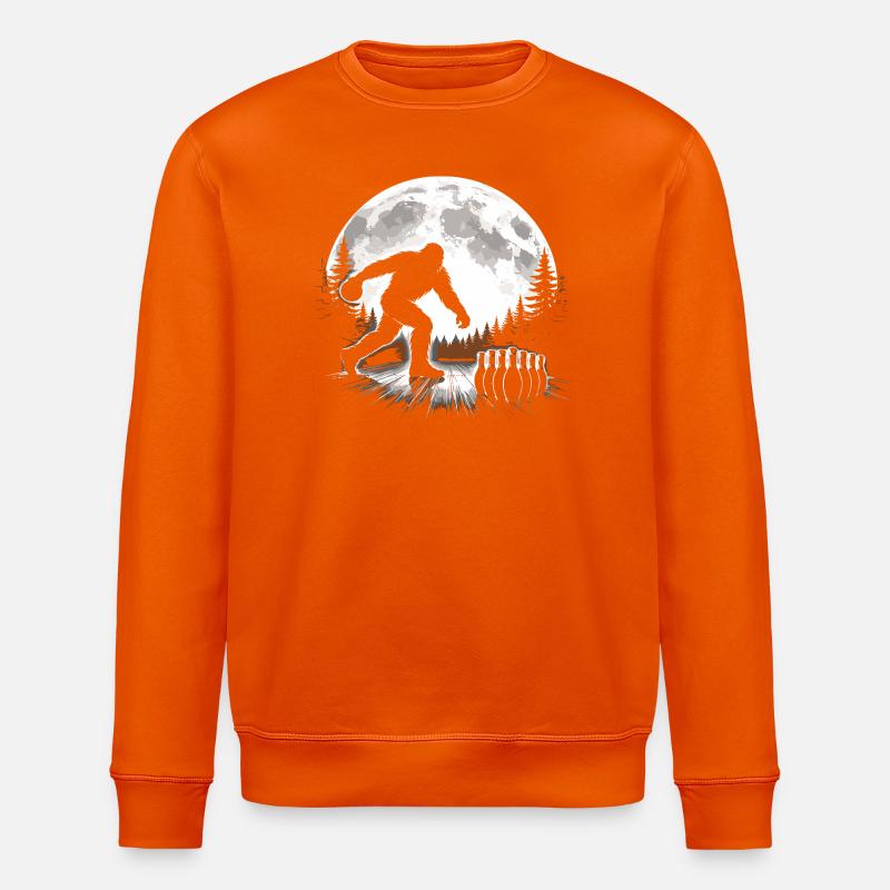 Bigfoot Bowling - Stanley/Stella Unisex Bio-Sweatshirt ROLLER - Tieforange