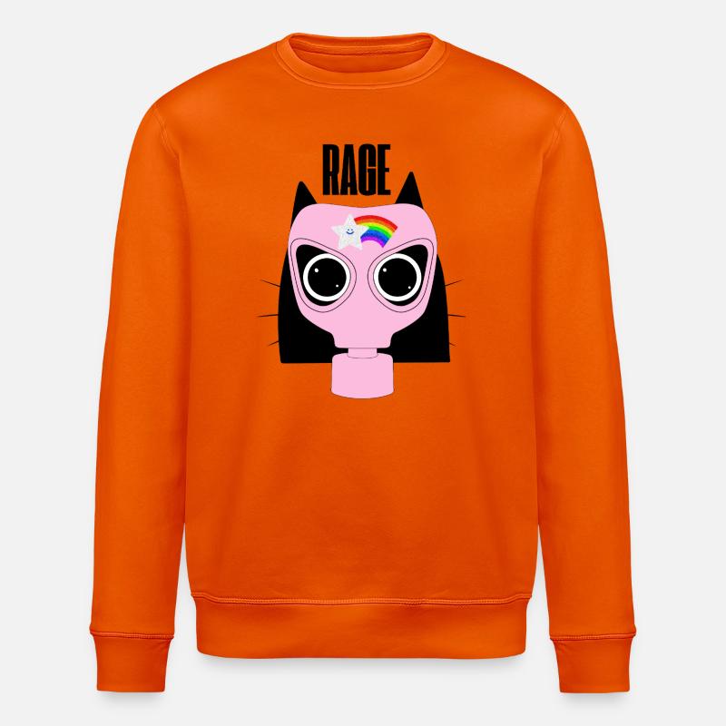 Protestation des chatons en rage - Sweat bio ROLLER Stanley/Stella Unisexe - orange profond