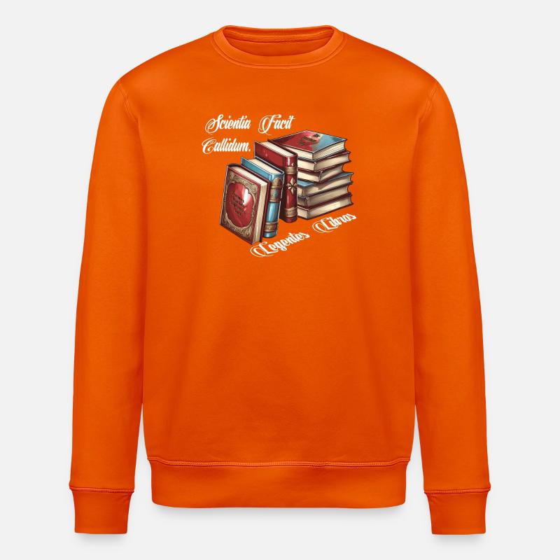 White Book - Stanley/Stella Unisex Bio-Sweatshirt ROLLER - Tieforange