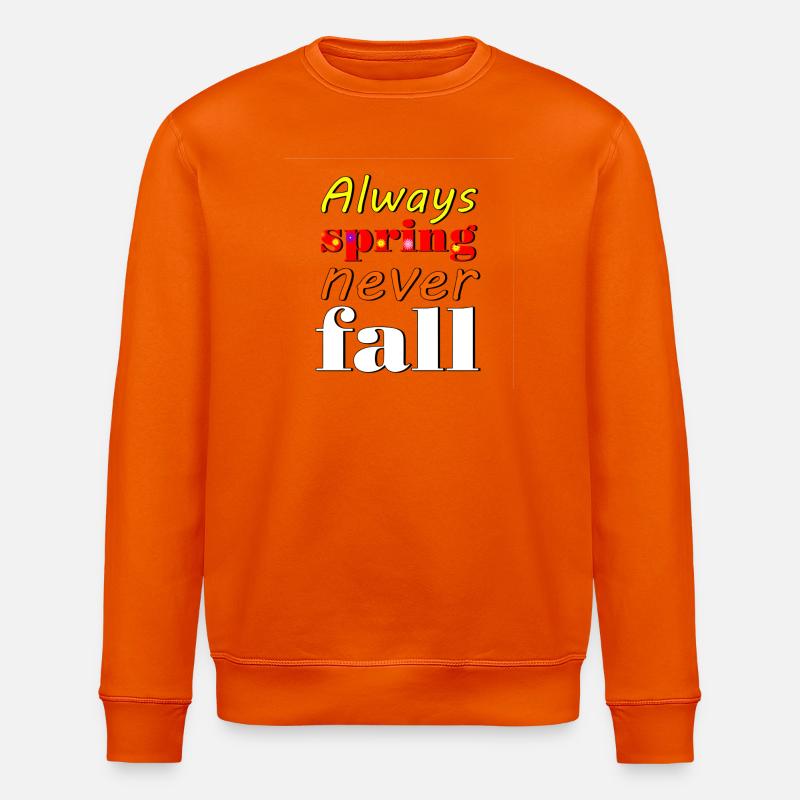 never - Stanley/Stella Unisex Bio-Sweatshirt ROLLER - Tieforange