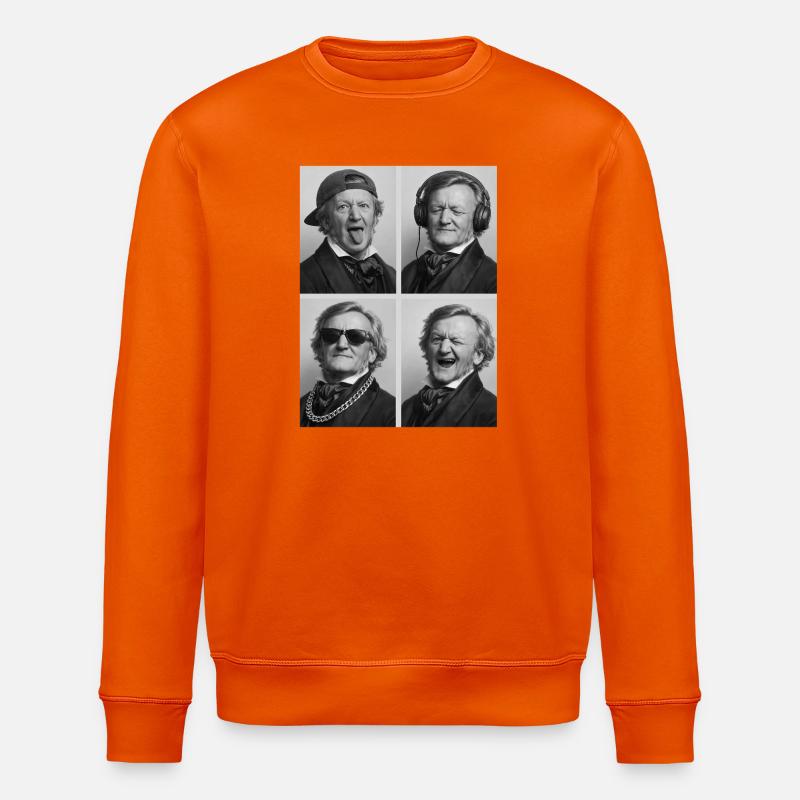 Richard Wagner - Sweat bio ROLLER Stanley/Stella Unisexe - orange profond