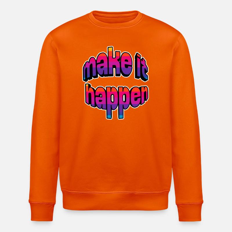 Make It Happen Gradient - Sweat bio ROLLER Stanley/Stella Unisexe - orange profond