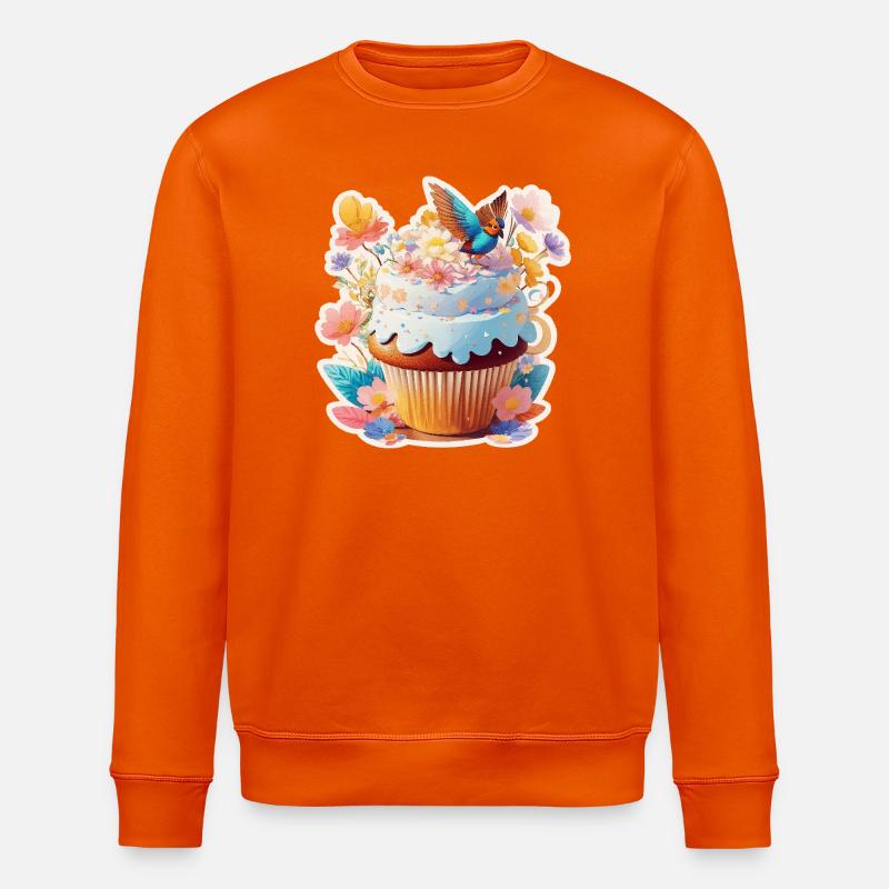 Cupcake Bird - Sweat bio ROLLER Stanley/Stella Unisexe - orange profond