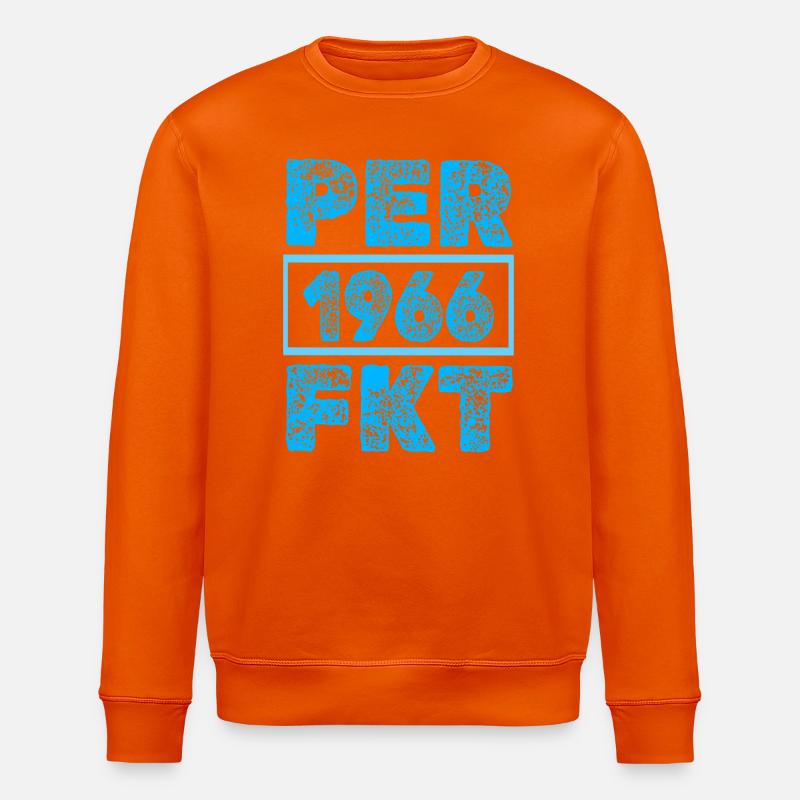 Perfektioniert 1966 - Stanley/Stella Unisex Bio-Sweatshirt ROLLER - Tieforange
