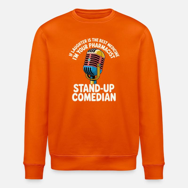 Stand-up-Comedian - Stanley/Stella Unisex Bio-Sweatshirt ROLLER - Tieforange