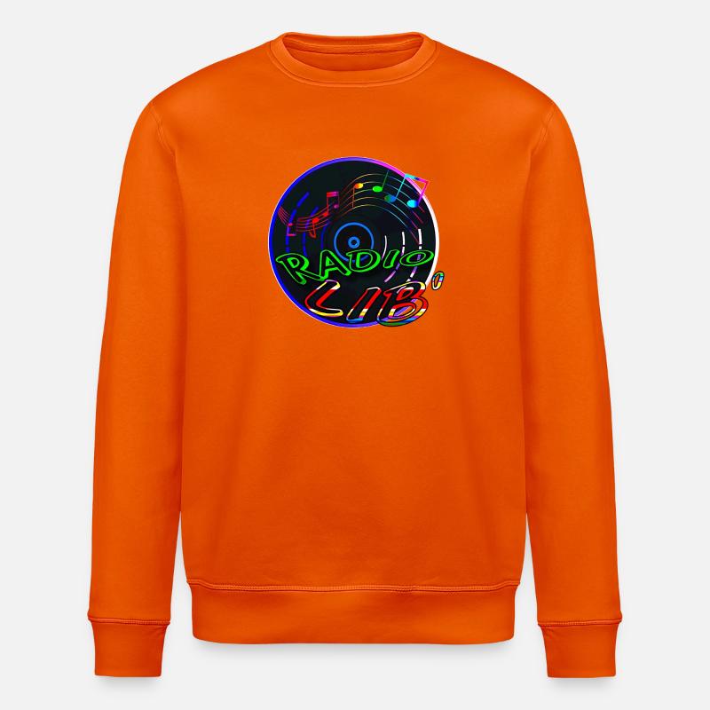 Neon Radio Lib Vinyl - Stanley/Stella Unisex Bio-Sweatshirt ROLLER - Tieforange