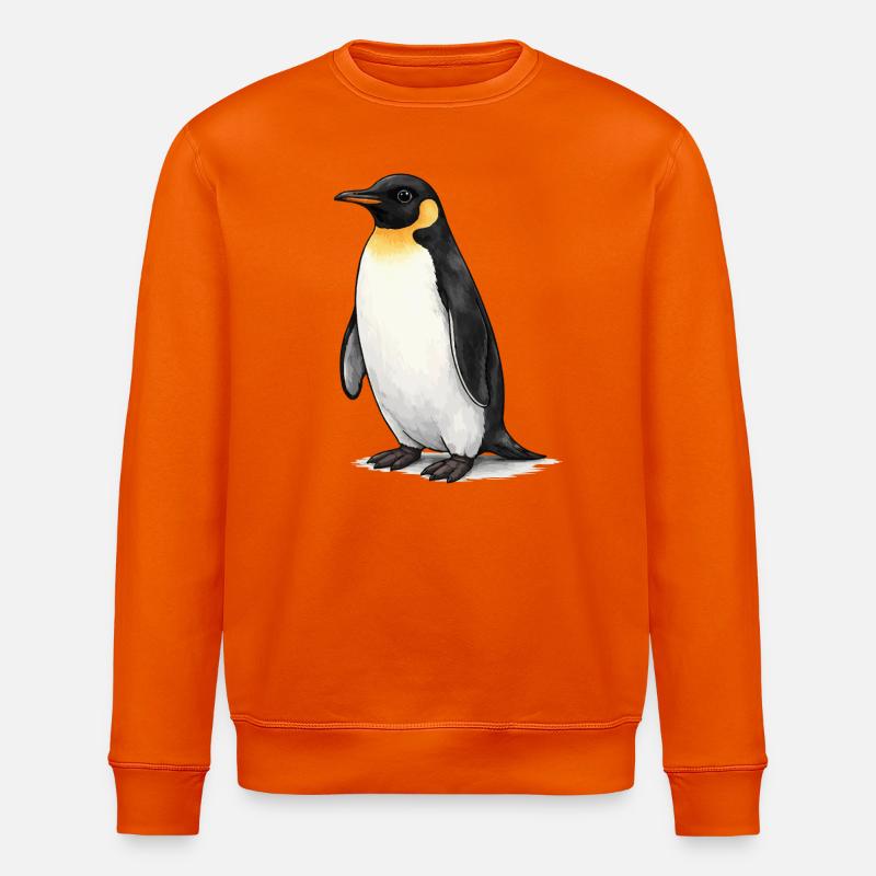 Pinguin  - Stanley/Stella Unisex Bio-Sweatshirt ROLLER - Tieforange