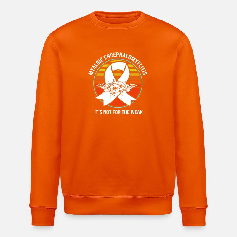 ME CFS - Stanley/Stella ROLLER Unisex Organic Sweatshirt - bright orange