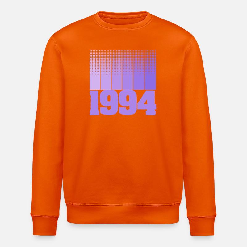 Né en 1994 - Sweat bio ROLLER Stanley/Stella Unisexe - orange profond