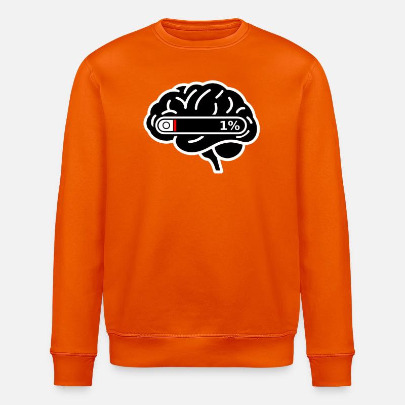 Brain_Loading_1 _Digital_Burnout - Sweat bio ROLLER Stanley/Stella Unisexe - orange profond